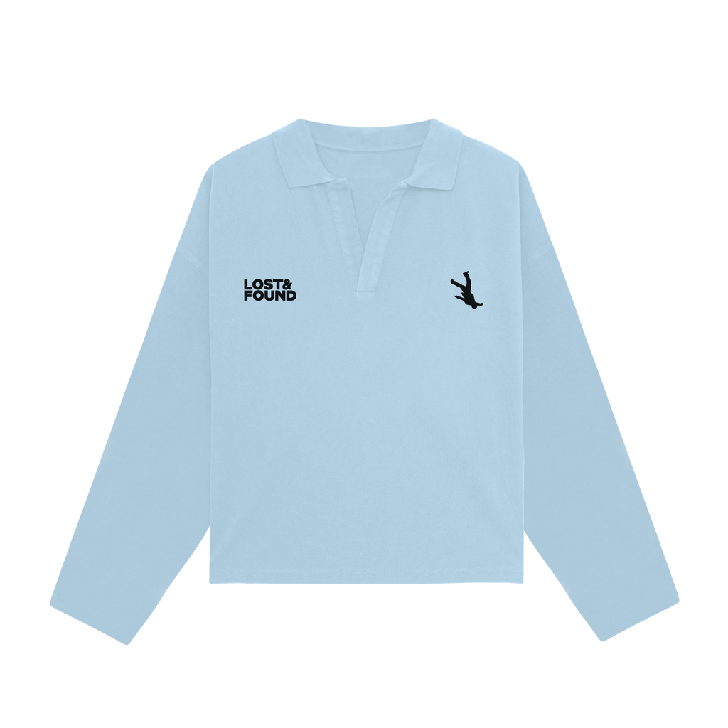 LIGHT BLUE LONG SLEEVE POLO
