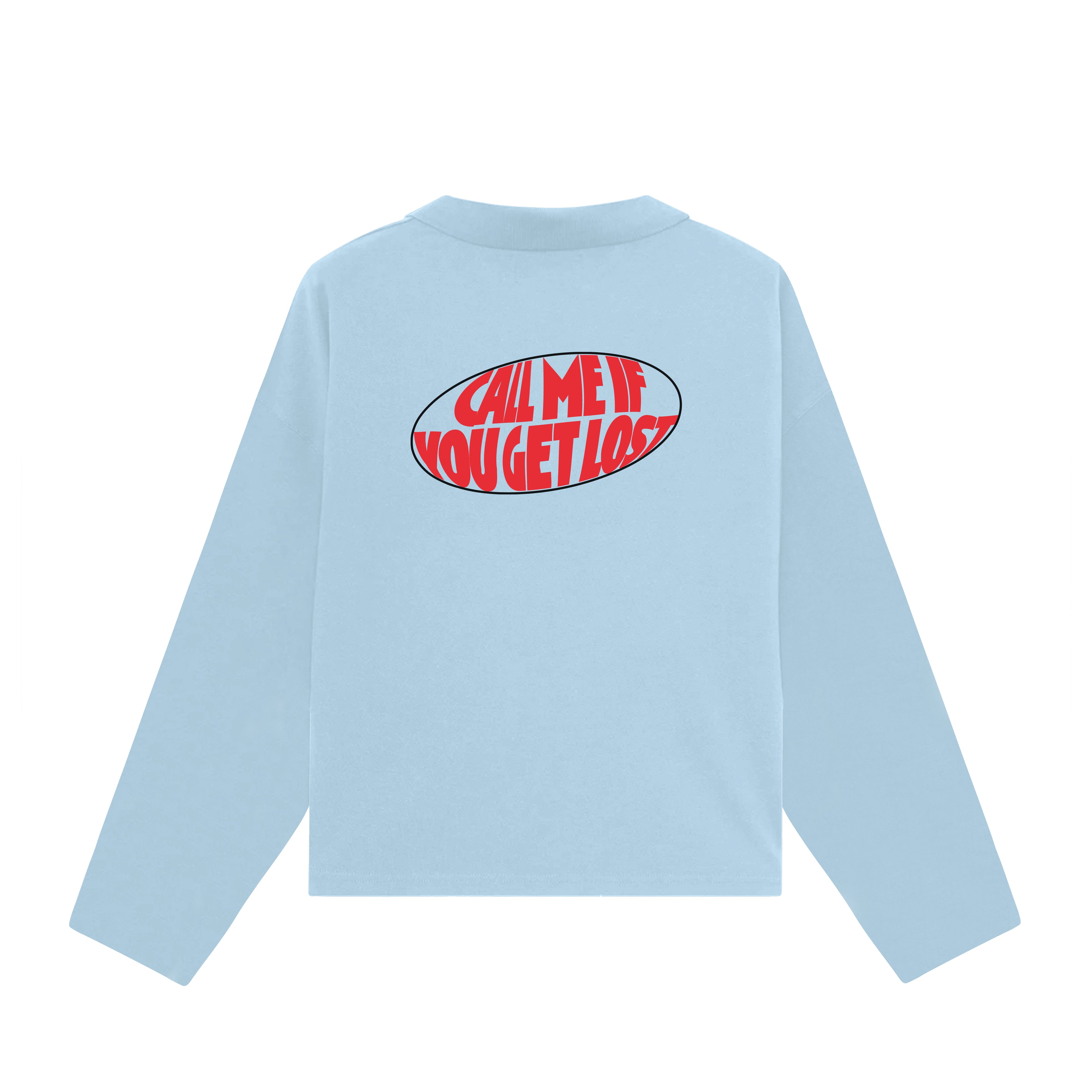 LIGHT BLUE LONG SLEEVE POLO